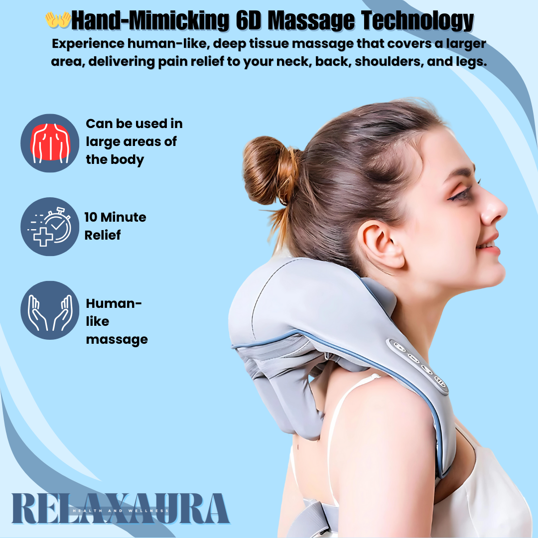 RELAXAURA™ Shiatsu Massager