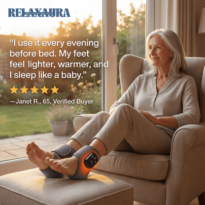 RELAXAURA™ 3-in-1 Foot Therapy Wrap